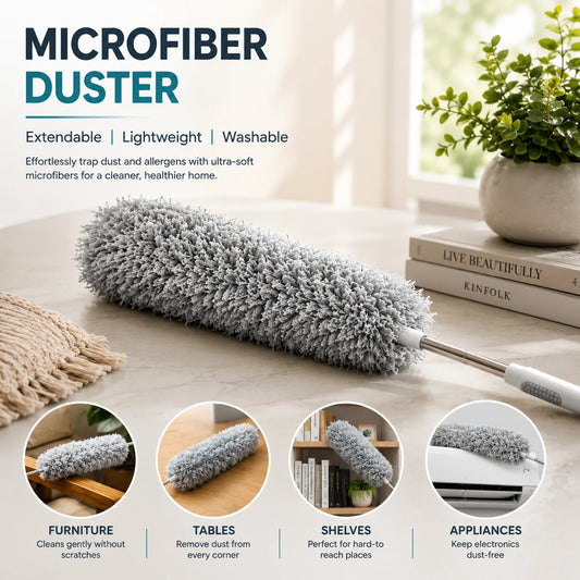 Extendable Flexible Microfiber Duster