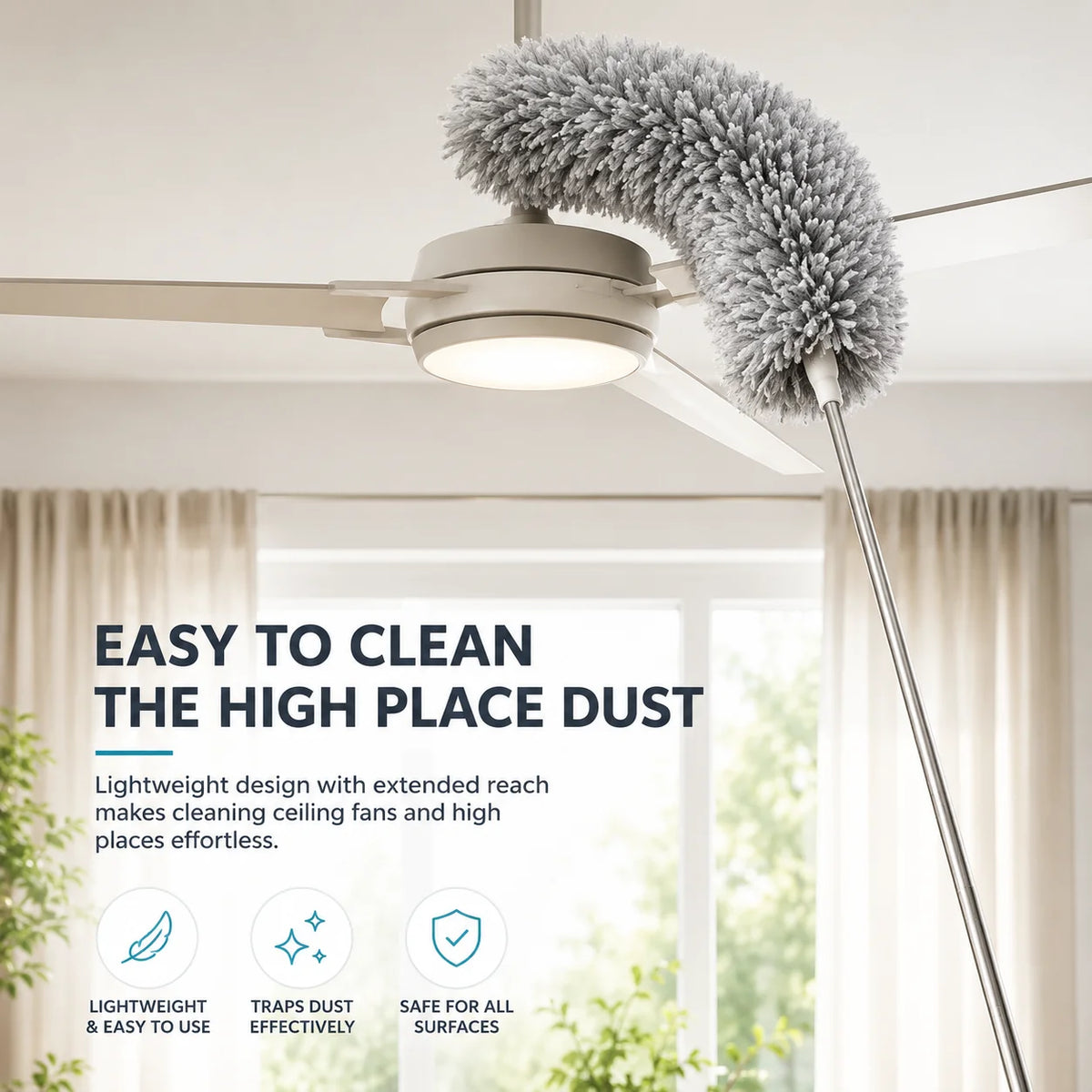 Extendable Flexible Microfiber Duster