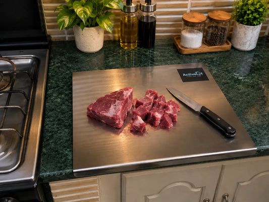 Stainless Steel Non-Magnetic Cutting Board (High Grade Stainless-Steel)