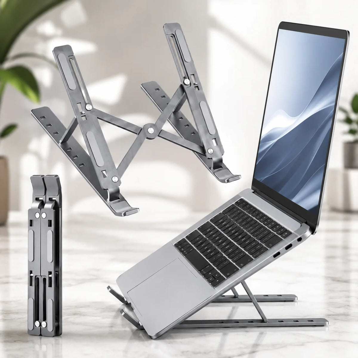 Adjustable Aluminum Laptop Stand