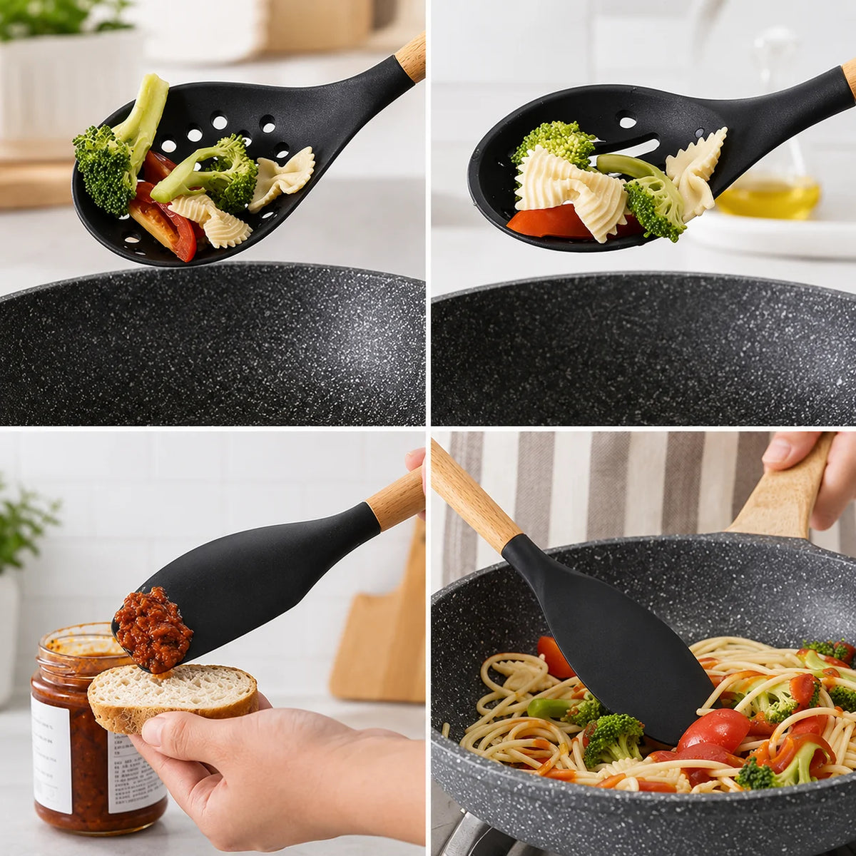 12-Piece Silicone Kitchen Utensil Set
