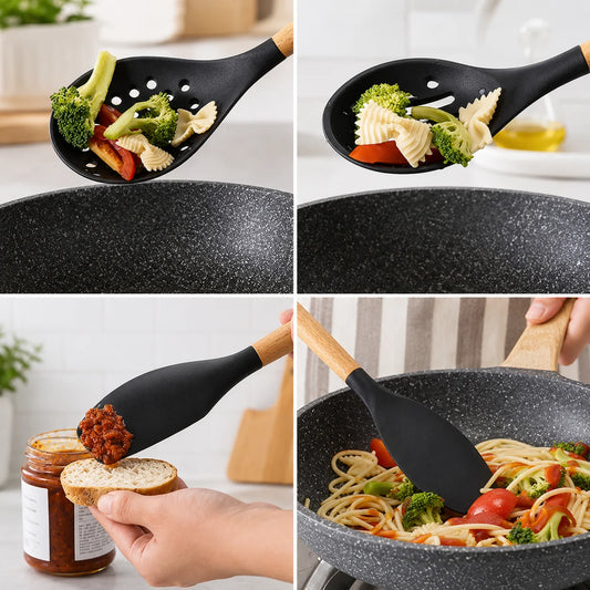 12-Piece Silicone Kitchen Utensil Set