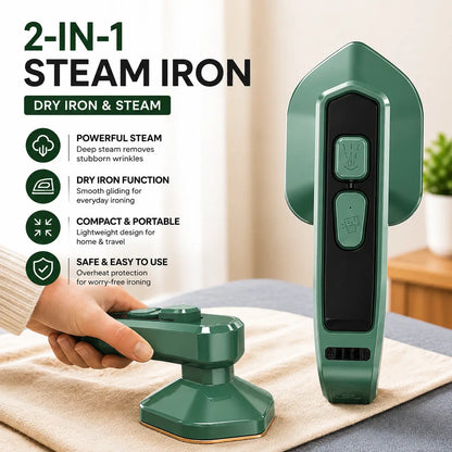 Portable Mini Electric Steam & Spray Iron