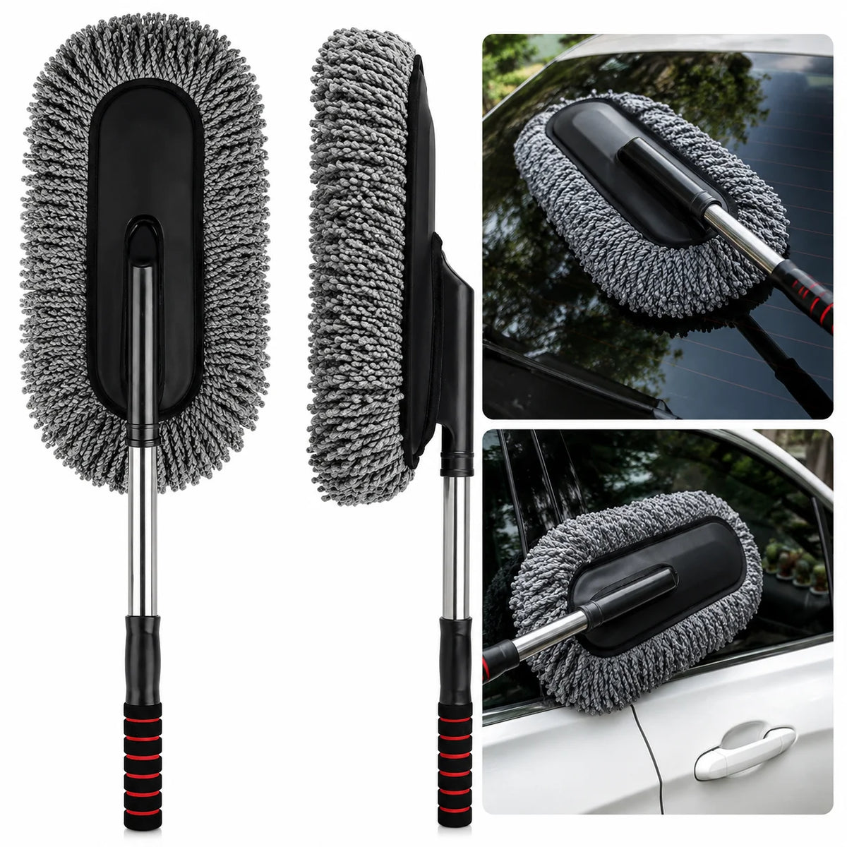 Telescoping Microfiber Car Wash Brush