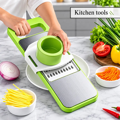 5 in 1 Vegetable Cutter Multifunctional Grater and Cutter
