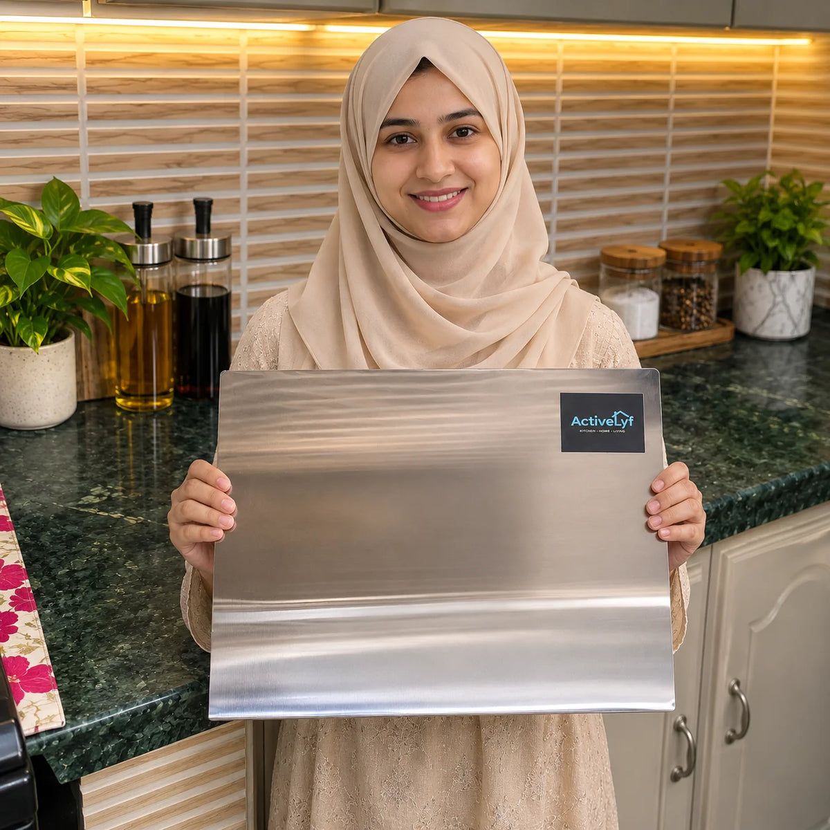 Stainless Steel Non-Magnetic Cutting Board (High Grade Stainless-Steel)