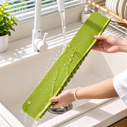 Silicone Sink Splash Guard & Water Stopper for Kitchen